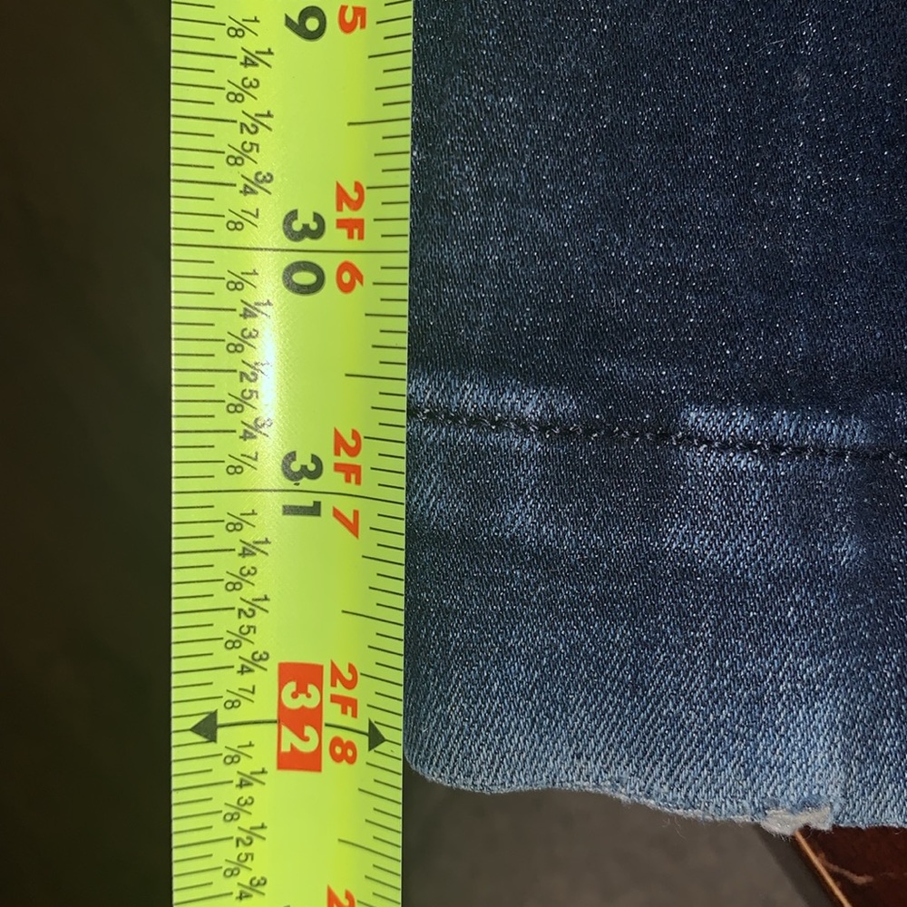 Express High Rise Bell Flare Jeans - Picture 5 of 6